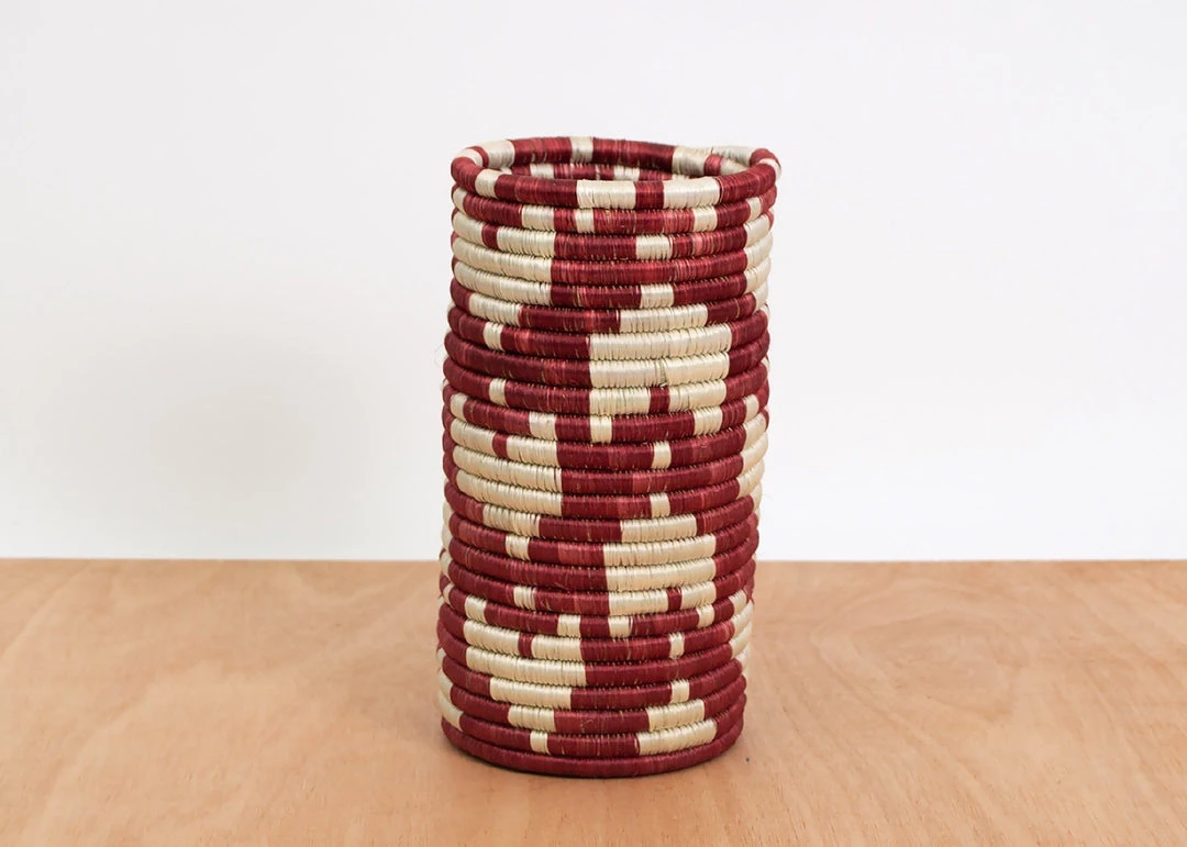 KAZI Storage Tall Earth Red Imbere Vase 1 KAZI Storage Tall Earth Red Imbere Vase