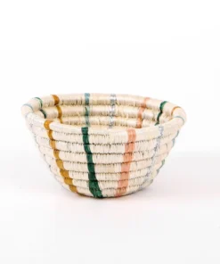 KAZI Tiny Floret Striped Catch All Home Goods