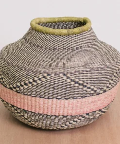 KAZI Tumaini Grass Short Pot Home Goods