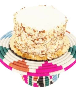 KAZI Vivid Viola Cake Stand Home Goods