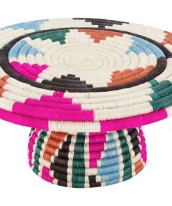 KAZI Vivid Viola Cake Stand Home Goods