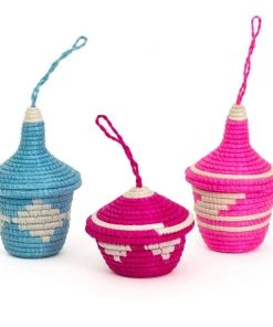 KAZI Fair Trade Vivid Viola Nya Ornament Set