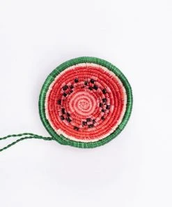 KAZI Watermelon Basket Ornament
