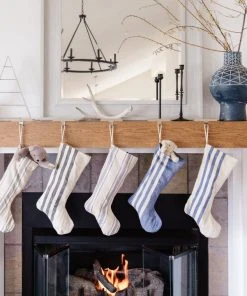 Will & Atlas Khadi Stripe Holiday Stocking Gifts