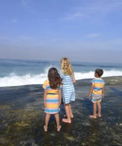 Honey Cake Tiger Kids' Sky's The Limit Short Sleeve Dress 4 Honey Cake Tiger Kids' Sky's The Limit Short Sleeve Dress