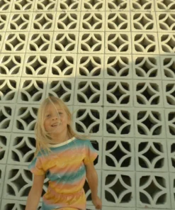 Honey Cake Tiger Kids' Sky's The Limit Short Sleeve Dress 3 Honey Cake Tiger Kids' Sky's The Limit Short Sleeve Dress