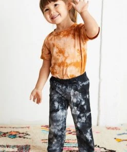 North Of West Kids' Tie Dye Tee - Amber