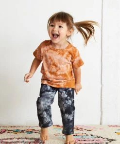North Of West Kids' Tie Dye Tee - Amber