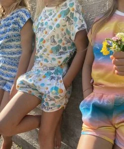 Honey Cake Tiger Kids' + Baby Kids' Magical Jungle Unisex Shorts