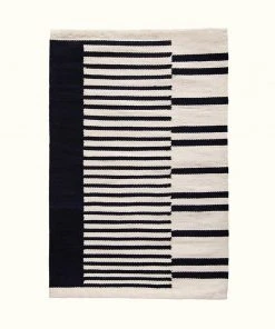 Kiliim Home Goods Black Pier Bath Mat