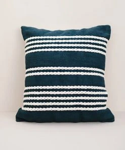 Kiliim Home Goods Blue Meadow Throw Pillow Cover