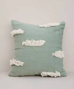 Kiliim Best Sellers Green Stratus Throw Pillow Cover