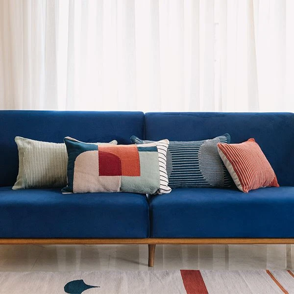 Kiliim Mint Archway Lumbar Pillow Cover 2 Kiliim Mint Archway Lumbar Pillow Cover