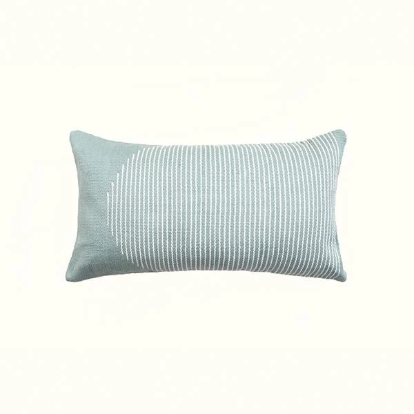 Kiliim Mint Archway Lumbar Pillow Cover 1 Kiliim Mint Archway Lumbar Pillow Cover