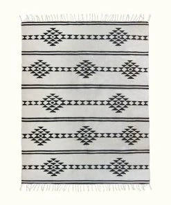 Kiliim Neutral Medallions Wool Runner / Rug