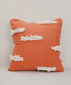 Kiliim Orange Stratus Throw Pillow Cover Home Goods