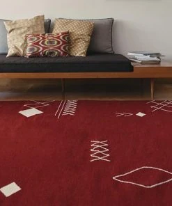 Kiliim Scattered Stitch Wool Runner / Rug