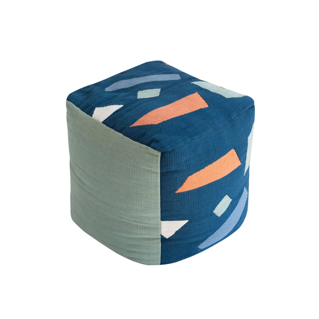 Kiliim Terrazzo Pouf 3 Kiliim Terrazzo Pouf