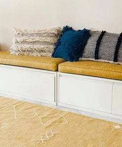 Kiliim Best Sellers Tufted Triangles Wool Throw Pillow Cover