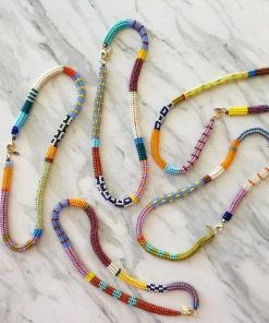 Kisiwa Jewelry Cuerda One Of A Kind Beaded Choker 13 Kisiwa Jewelry Cuerda One Of A Kind Beaded Choker