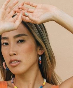 Kisiwa Cuerda One Of A Kind Hoop Earrings Jewelry