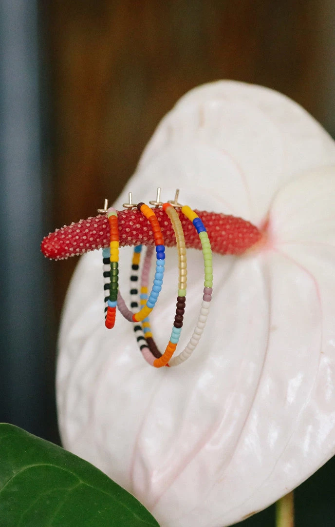 Kisiwa Rangi One Of A Kind Hoop Earrings Jewelry 5 Kisiwa Rangi One Of A Kind Hoop Earrings Jewelry