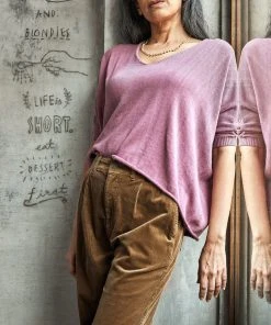 No Nasties Knit Wide Top Clothing