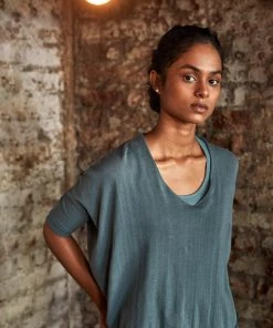 No Nasties Knit Wide Top Clothing