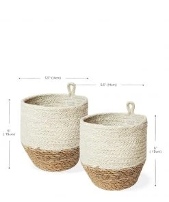 Korissa Amari Loop Basket Set - Natural 9 Korissa Amari Loop Basket Set - Natural