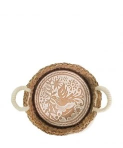 Korissa Bread Warmer + Basket - Bird Round