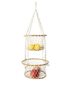 Korissa Jhuri Double Hanging Basket