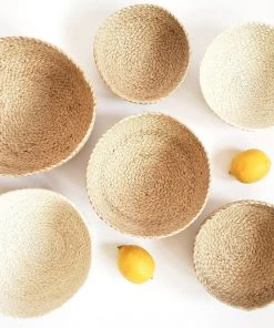 Korissa Home Goods Kata Candy Bowl Set - Natural