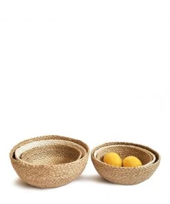 Korissa Home Goods Kata Candy Bowl Set - Natural