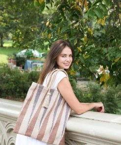 Korissa Accessories Maja Jute Tote Bag