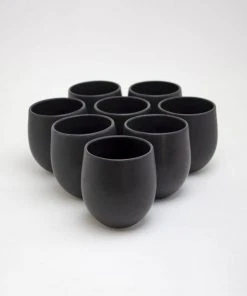 Carthage.Co La Marsa Stoneware Goblet Set Kitchen + Dining