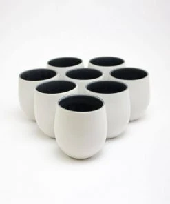 Carthage.Co La Marsa Stoneware Goblet Set Kitchen + Dining