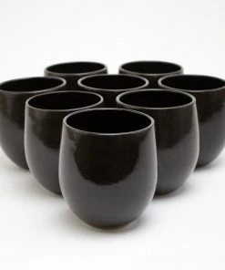 Carthage.Co La Marsa Stoneware Goblet Set Kitchen + Dining