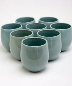 Carthage.Co La Marsa Stoneware Goblet Set Kitchen + Dining