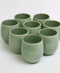 Carthage.Co La Marsa Stoneware Goblet Set Kitchen + Dining