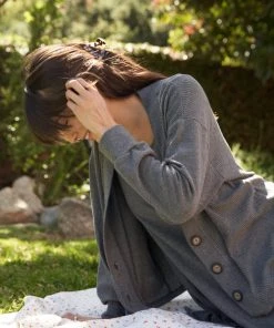 LA Relaxed New Arrivals Bloom Tencel Hachi Cardigan