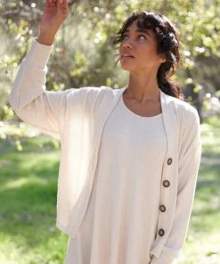 LA Relaxed New Arrivals Bloom Tencel Hachi Cardigan