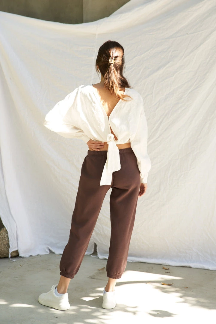 LA Relaxed New Arrivals Reversible Linen Blouse 4 LA Relaxed New Arrivals Reversible Linen Blouse