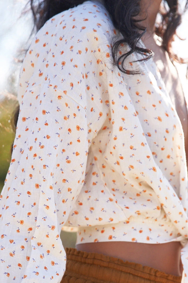 LA Relaxed New Arrivals Reversible Linen Blouse 5 LA Relaxed New Arrivals Reversible Linen Blouse