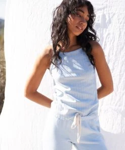 LA Relaxed Pointelle Heritage Tank