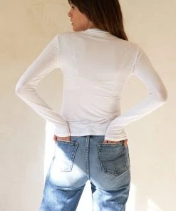 LA Relaxed Smooth Modal Jersey Turtleneck