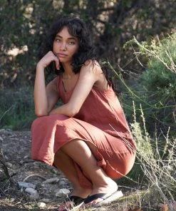 LA Relaxed New Arrivals Washed Linen Column Dress 15 LA Relaxed New Arrivals Washed Linen Column Dress