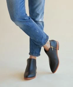 Nisolo Lana Ankle Boot - Black Sale