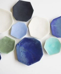 Lauren HB Studio Formation Porcelain Plate - Azul