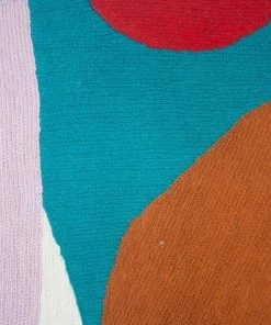 Leah Singh Home Goods Blah Blah Shapes Wool Throw Pillow Cover 12 Leah Singh Home Goods Blah Blah Shapes Wool Throw Pillow Cover