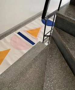 Leah Singh Dana Runner Rug - Navy